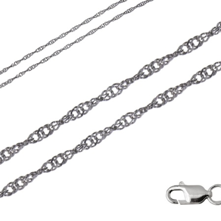 Купить цепь из серебра без вставок