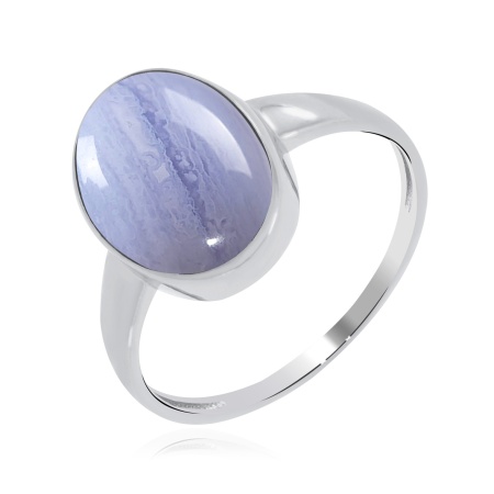 Купить кольцо из серебра с агатом в интернет-магазине KRASNOE