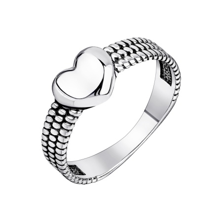 Купить кольцо из серебра без вставок в интернет-магазине KRASNOE