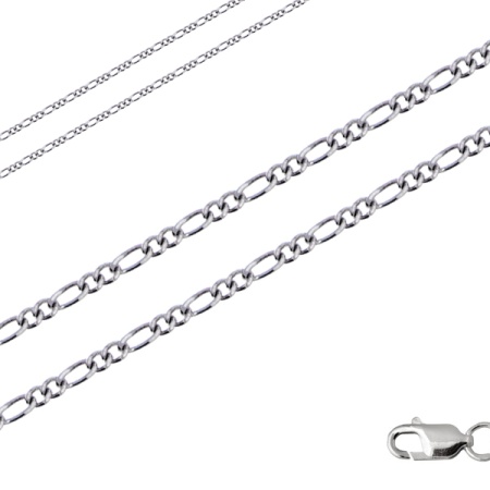 Цепь из серебра без вставок