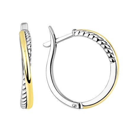 Серьги из серебра без вставок