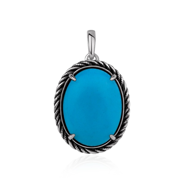 Купить подвеска из серебра с бирюзой