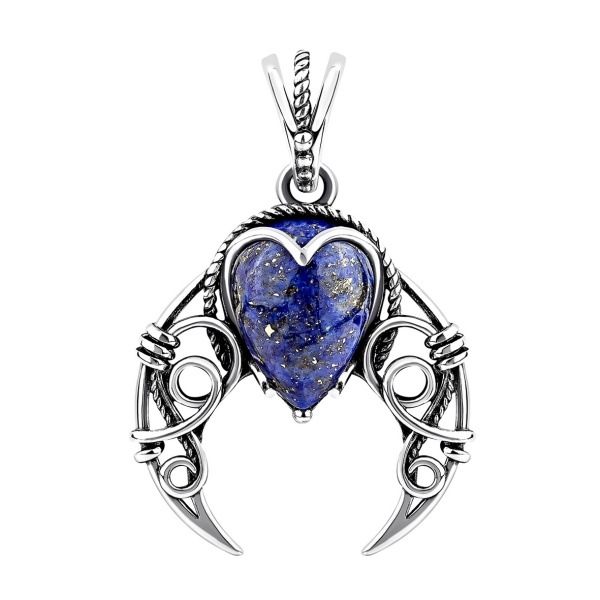 Купить подвеска из серебра с лазуритом Купить подвеска из серебра с лазуритом