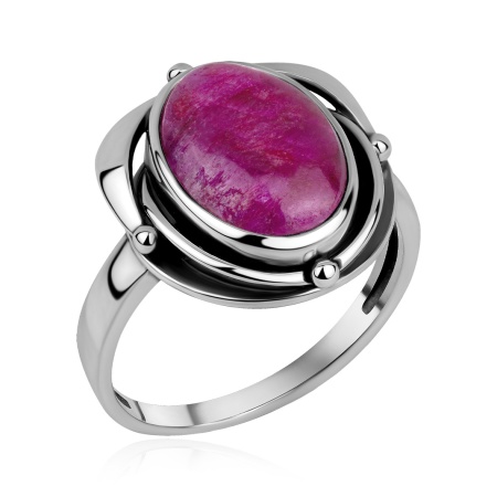 Купить кольцо из серебра с агатом в интернет-магазине KRASNOE
