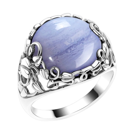 Купить кольцо из серебра с кошачьим глазом в интернет-магазине KRASNOE