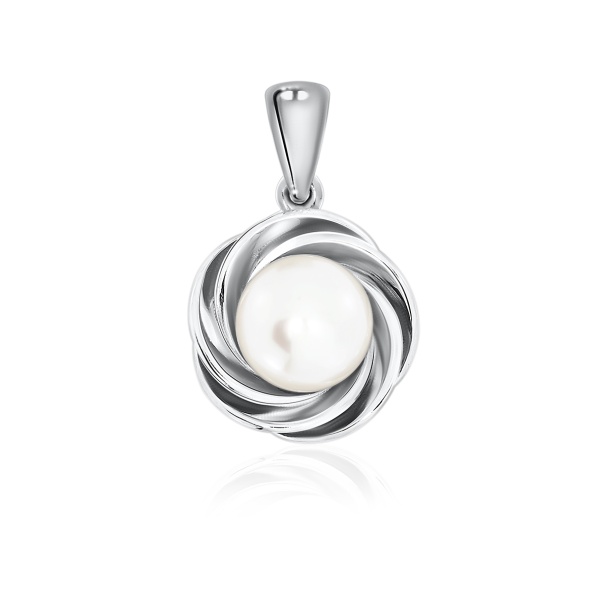 Купить подвеска из серебра с жемчугом