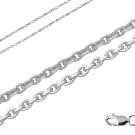 Цепь из серебра без вставок