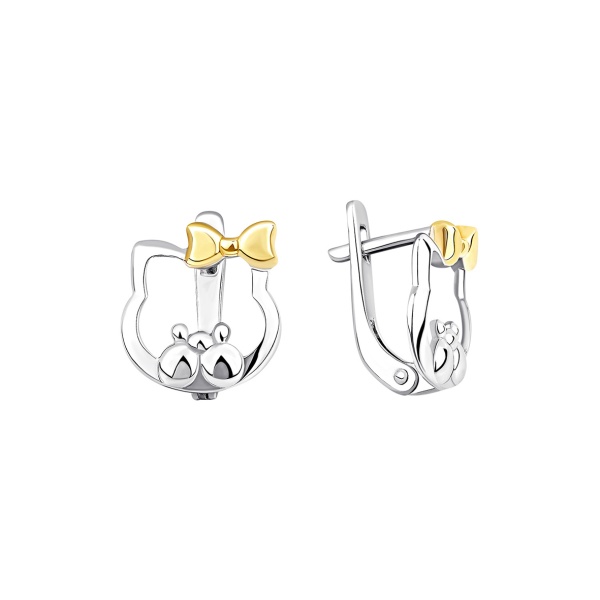 Серьги из серебра