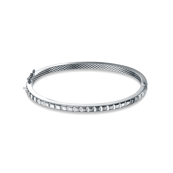 Купить браслет из серебра без вставок