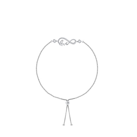 Купить браслет из серебра с фианитами Купить браслет из серебра с фианитами