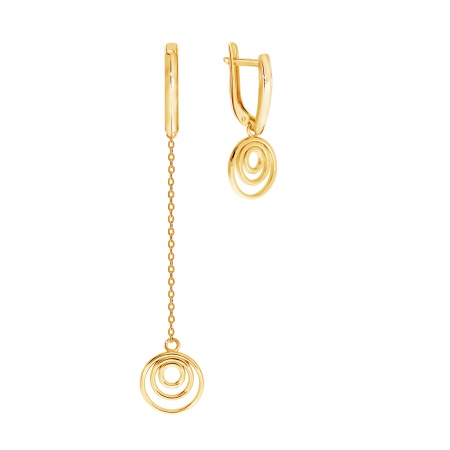 Серьги из серебра без вставок Серьги из серебра без вставок