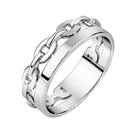 Купить кольцо из серебра без вставок в интернет-магазине KRASNOE