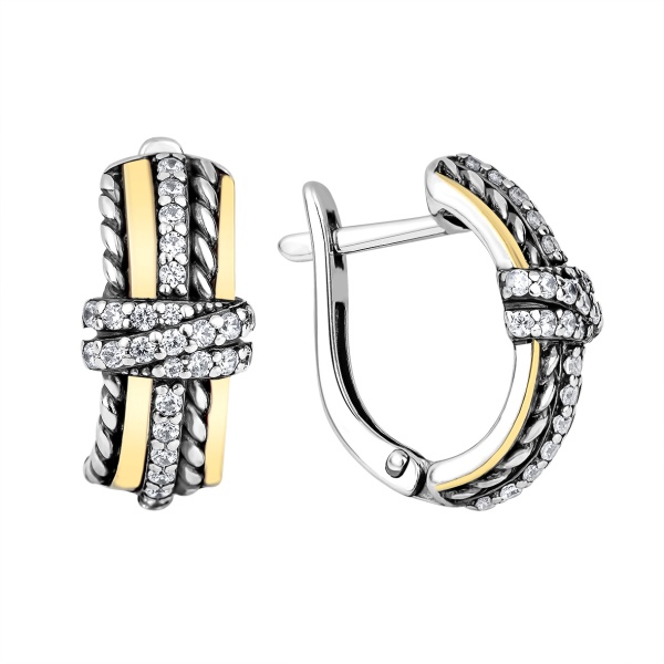 Серьги из серебра