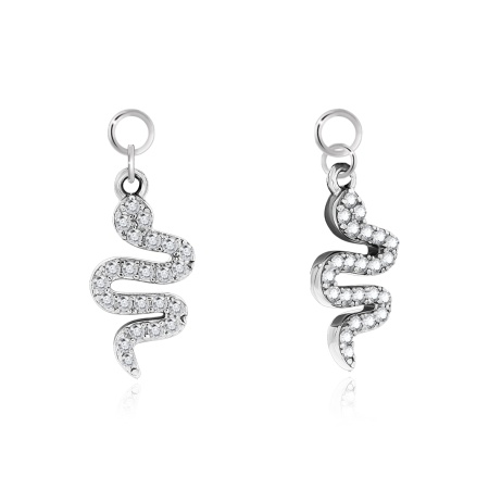 Купить подвеска из серебра с фианитами