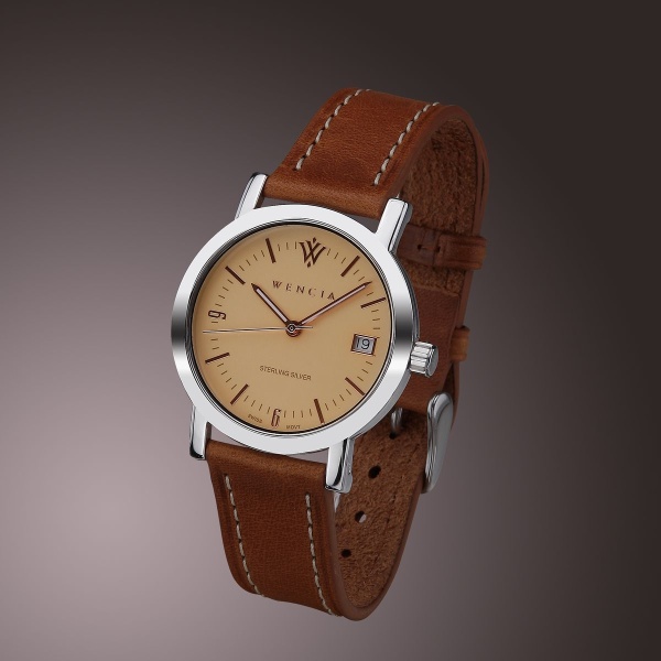 Часы из серебра без вставок