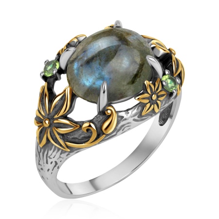 Купить серьги из серебра с лабрадоритом в интернет-магазине KRASNOE Купить серьги из серебра с лабрадоритом в интернет-магазине KRASNOE