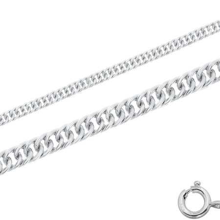 Цепь из серебра без вставок