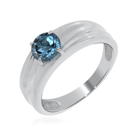 Кольцо из серебра с ситаллом со скидкой