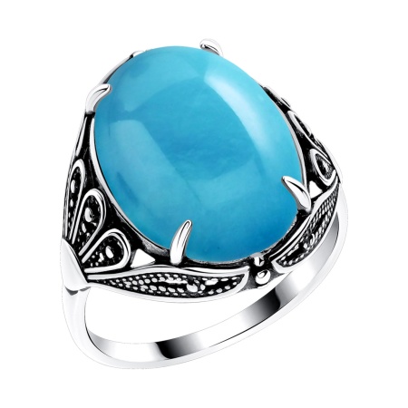 Купить кольцо из серебра с кошачьим глазом в интернет-магазине KRASNOE