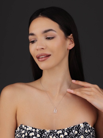 Купить подвески из серебра с фианитом