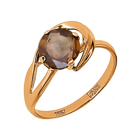 Купить кольцо из золота с топазом в интернет-магазине KRASNOE