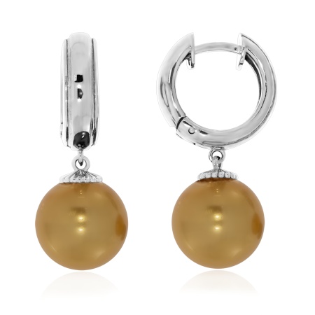 Серьги из серебра с жемчугом 2340241351-50 от KRASNOE, металл Серебро, вставка 