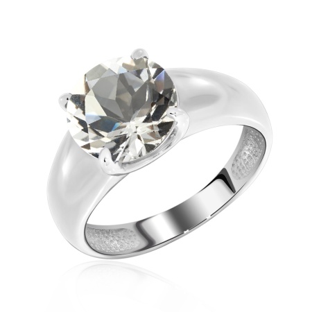 Купить кольцо из серебра с хрусталём в интернет-магазине KRASNOE