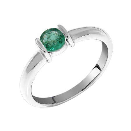 Купить кольцо из серебра с бериллом в интернет-магазине KRASNOE