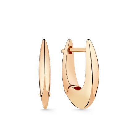 Серьги из золота без вставок 002-0827-0000-010 от KRASNOE, металл Золото, вставка 