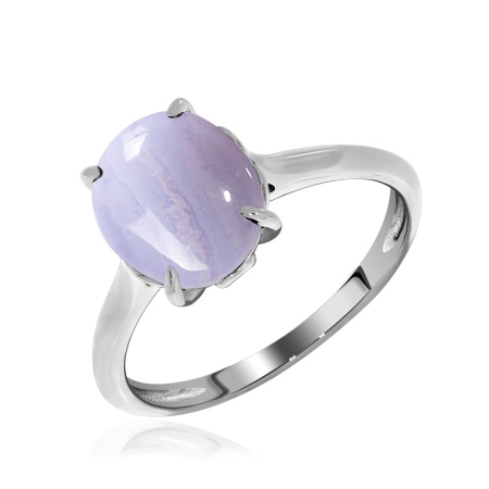 Купить кольцо из серебра с агатом в интернет-магазине KRASNOE