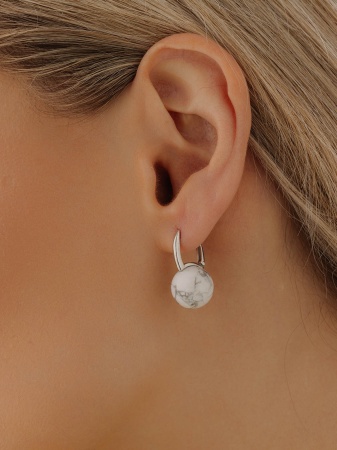 Серьги из серебра