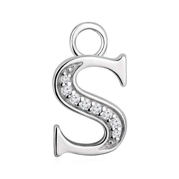 Купить подвеска из серебра с фианитами