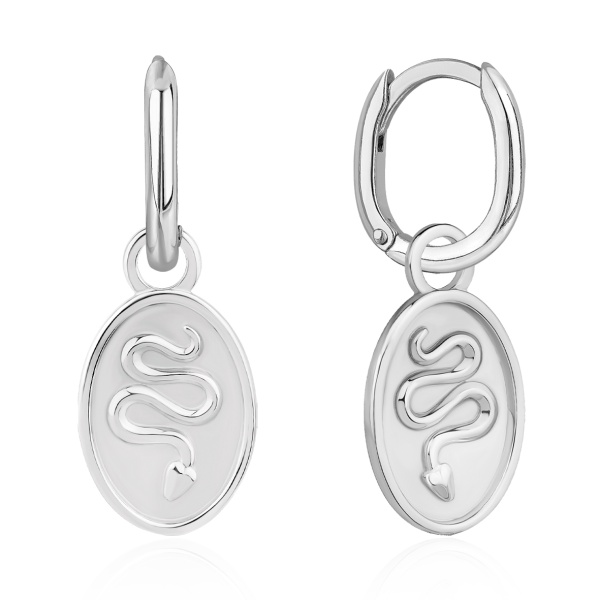 Серьги из серебра 