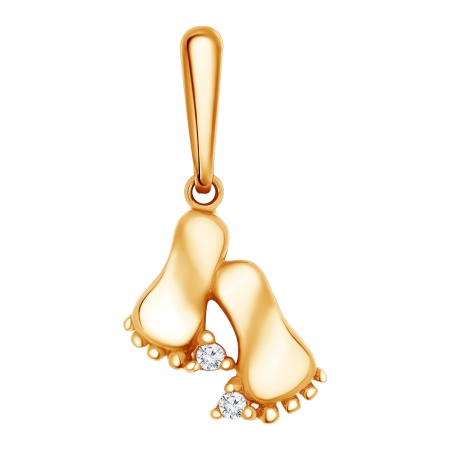 Купить подвеска из серебра с фианитами