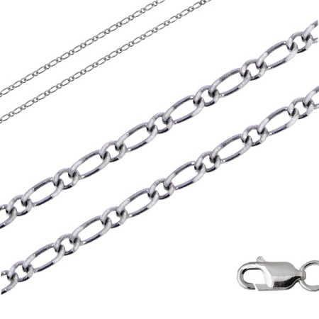 Цепь из серебра без вставок