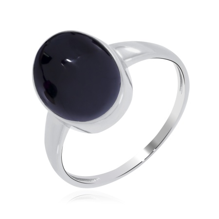 Купить кольцо из серебра с агатом в интернет-магазине KRASNOE