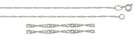 Купить цепь из серебра без вставок