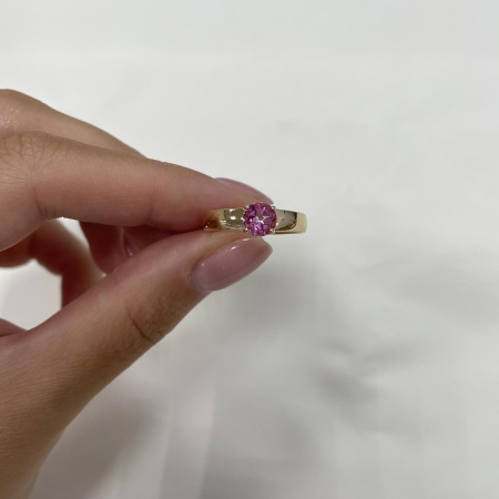 Купить кольцо из серебра с топазом в интернет-магазине KRASNOE