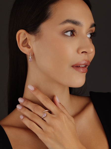 Купить кольцо из серебра с кошачим глазом в интернет-магазине KRASNOE