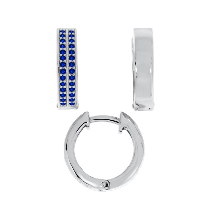 Серьги из серебра с ситаллами со скидкой