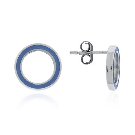 Серьги из серебра с с эмалью со скидкой Серьги из серебра с с эмалью со скидкой