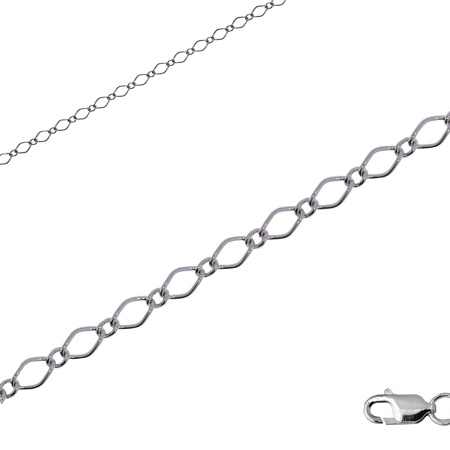 Купить браслет из серебра без вставок