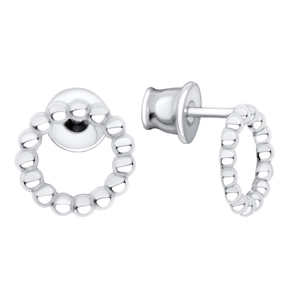 Серьги из серебра