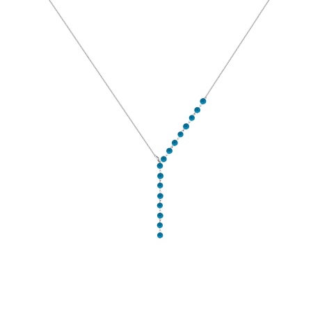 Колье из серебра с бирюзой 8340316211-75