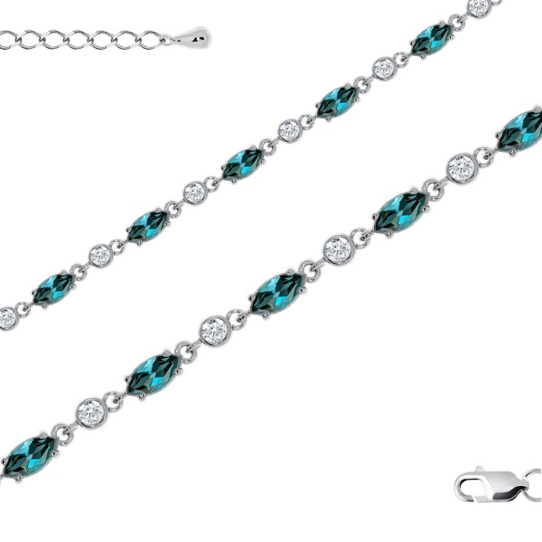 Купить браслет из серебра со шпинелью