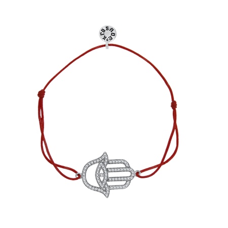 Купить браслет из серебра с фианитами