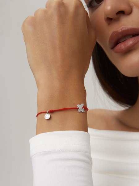 Купить браслет из серебра с фианитами