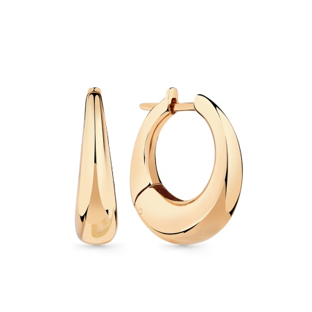 Серьги из золота без вставок 002-0820-0000-010 от KRASNOE, металл Золото, вставка Без вставок