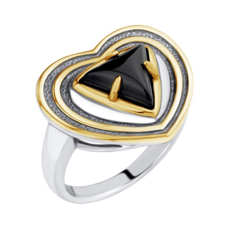 Купить кольцо из серебра с агатом в интернет-магазине KRASNOE