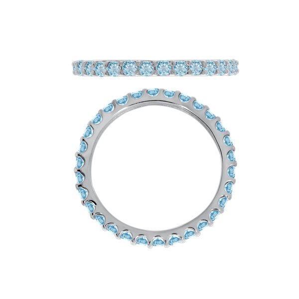 Купить кольцо из серебра с топазом в интернет-магазине KRASNOE